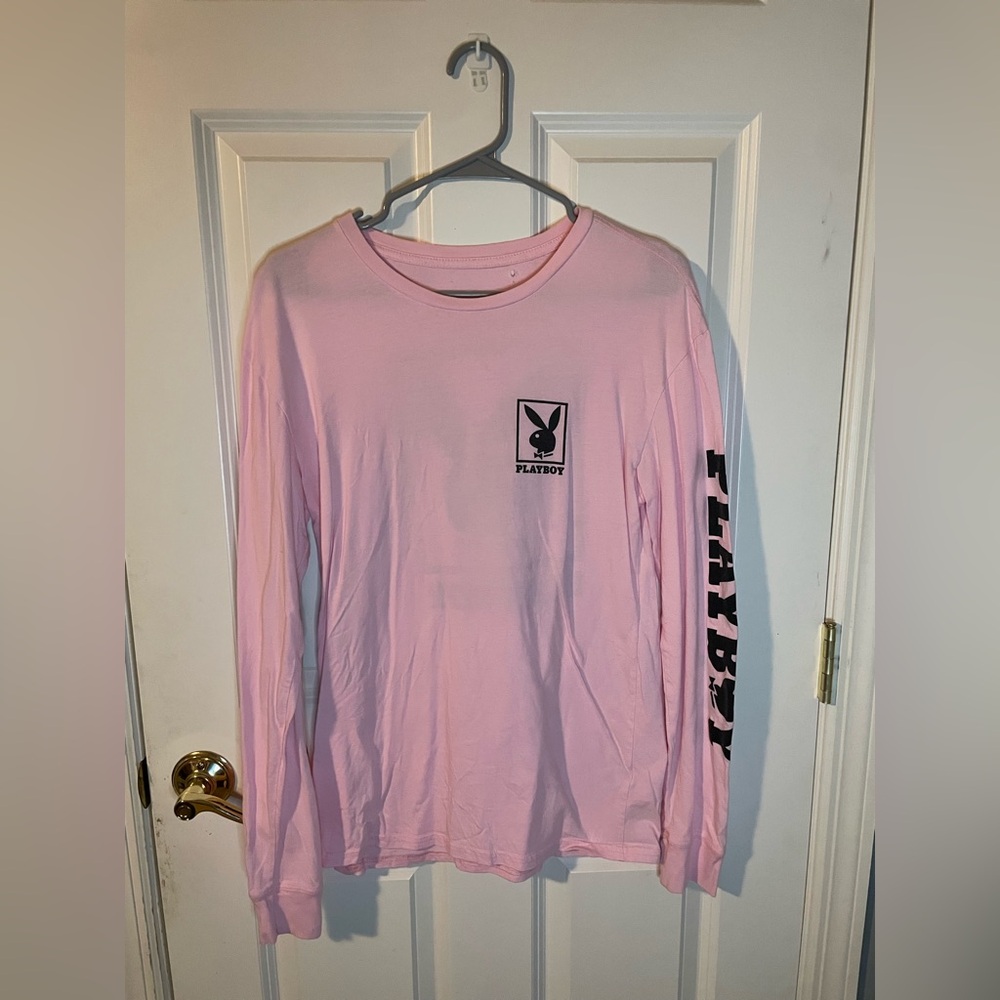 Playboy PacSun Pink Shirt Small